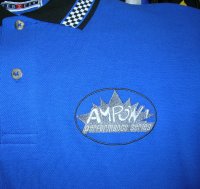 custom embroidered crew shirt