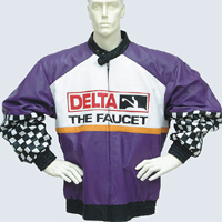 Custom Racing Jackets, Leather, Twill, Embroidered, Embossed, Inlaid