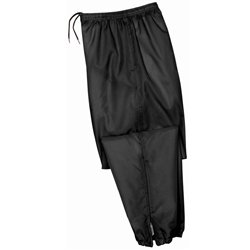 cotton lined nylon sweatpants