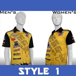 Sublimated Pit Shirts - Full Color - Unlimited Logos - Buy at Stellar Apparel!