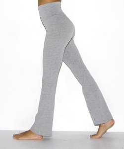 American Apparel Women's Cotton-Spandex Jersey Legging, Heather